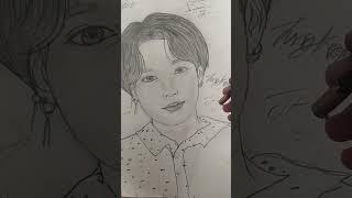 Jeon Jungkook drawing by me....#jk #drawing #BTS