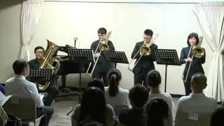 Eric Ewazen.- Escenas de Flandres  by Mao Chieh Chung 毛介中、陳沛羽、高霆翰、沈逸強