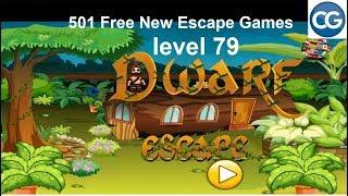 [Walkthrough] 501 Free New Escape Games level 79 - Dwarf Escape - Complete Game