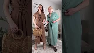 Летние платья с Wildberries на мне и на маме.