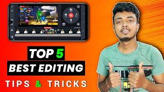 Kinemaster Top 5 Editing Tips And Tricks | Kinemaster Video Editing Tutorial In Hindi 2021