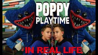 Huggy Wuggy Poppy Playtime in real life ( Poppy Playtime Huggy Wuggy )