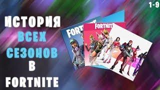 История всех сезонов фортнайт 1-9 | Fortnite Seasons History 1-9