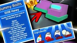 Crafting and Buying the GUMMY BOOTS!! 