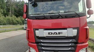 Как быстро заменить лампу ближнего света в DAF XF450 evro6.