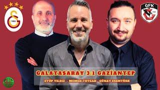 GALATASARAY 3-1 GAZİANTEP | CİMBOM FENERBAHÇE DERBİSİ ÖNCESİ HATA YAPMADI | OKAN BURUK'UN PRES OYUNU