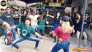 NISA MENGGEGERKAN PENGIBING GO YANG BARONGAN RISMA MUSIK  LIVE DI JERUJU KELEBUH 2023