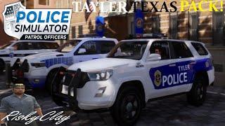 TYLER TEXAS PACK-Police Simulator Patrol officer S5 Ep#172. 2-Tackles, & 4-Arrest!