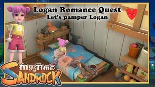 Logan Romance Quest, Let's Pamper Logan My time at Sandrock free update