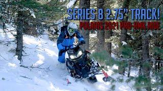 NEW Series 8 2.75" track! 2021 Polaris PRO-RMK ride