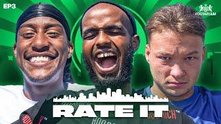 YUNG FILLY, DARKEST and JOHNNY RATE STORMZY and RAHEEM STERLING!! | Rate It