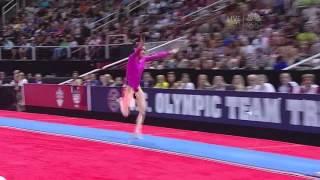 2012 US Olympic Trials Day 1 Kyla Ross Vault