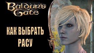 Baldur's Gate 3 - Плюсы и минусы 6 рас и 16 подрас в BG3, меняем внешность персонажей.