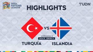 HIGHLIGHTS | Turquía vs Islandia | UEFA Nations League 2024 | TUDN