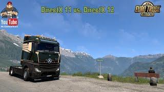 Euro Truck Simulator 2 v1.50 - DirectX 11 vs. DirectX 12 Testfahrt