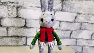 Амигуруми: схема Зайчик. Игрушки вязаные крючком - Free crochet patterns.