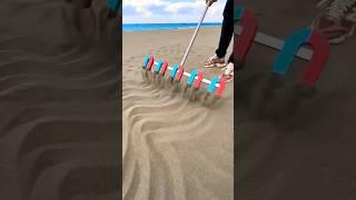 DIY Magnetic Rake Finds Hidden Treasures at the Beach!