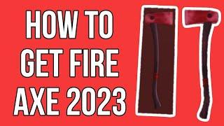 HOW TO GET FIRE AXE IN LUMBER TYCOON 2 2023? - ROBLOX