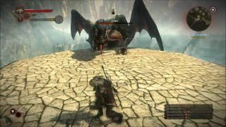 The Witcher 2 - How to kill Dragon Final Boss (HARD)