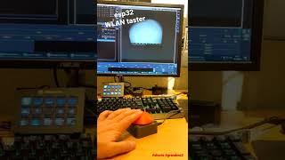 GrandMA3 - esp32 WLAN taster #shorts #grandma3 #esp32 #m5stack