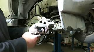 Замена задних колодок,Toyota Land Cruzer