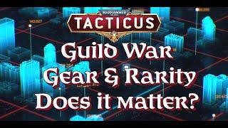 How much does Gear and Rarity Matter?