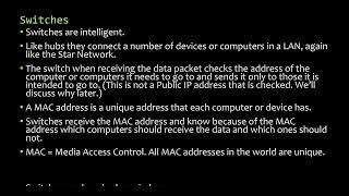 2.1c Networks Including The Internet