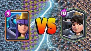 MINI PEKKA + ARCHER QUEEN  MEGA KNIGHT + PRINCESS