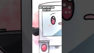 Truck-kun wait for no one!#animation #shorts