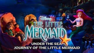 Under The Sea ~ Journey of the Little Mermaid Ride Disney World POV 4K Video