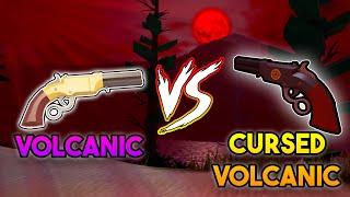 Roblox Wild West -(Volcanic Pistol Vs Cursed Volcanic Pistol) - (2021 Halloween Event)