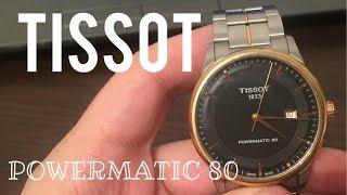 TISSOT LUXURY POWERMATIC 80 Обзор часов