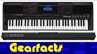 Yamaha PSR-E453 keyboard synth demo and review