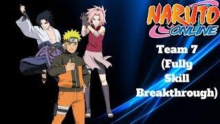 Naruto Online | Team 7 (Fully Skill Breakthrough) Arena Gameplay