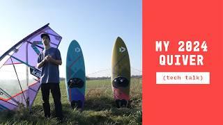 How To Build Your Wavesailing Quiver // My Quiver 2024