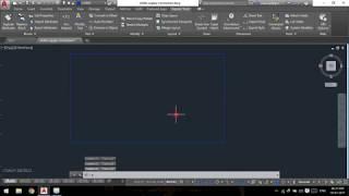 SHOW CURSOR COMMAND LINE IN AUTO CAD