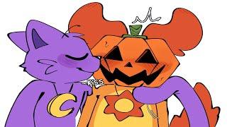 CatNap x DogDay "Happy Halloween" Poppy Playtime Chapter 4 Comic dub