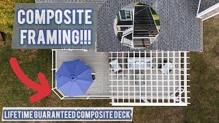 Composite Deck and Pergola In Charlestown Rhode Island (Lifetime Guaranteed)