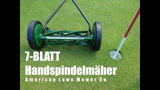 7 Blatt Handspindelmäher | American Lawn Mower Co.