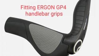 Fitting ERGON GP4 handlebar grips