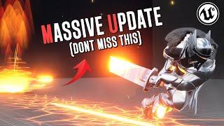 MASSIVE | Flexible Combat System Update | Unreal Engine 5