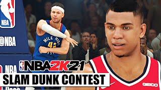 ПОСЛЕДНИЙ ДАНК КОНТЕСТ НА КАРЕНТ ГЕНЕ ● NBA 2K21 SLAM DUNK CONTEST ● КАРЬЕРА ИГРОКА #20