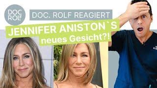 Hat JENNIFER ANISTON Hyaluron Filler in der Tränenrinne?! doc.rolf