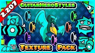 ¡GUITARHEROSTYLES TEXTURE PACK V5! (HIGH & MEDIUM) (ANDROID & STEAM) By Me – GD [2.207]