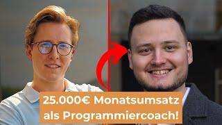 25.000 € Monatsumsatz als Programmiercoach! Luminate Kundeninterview