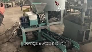 WANQI BBQ coal charcoal briquette making machine/coal ball press machine,coal briquette machine