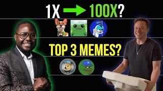  Make MILLIONS with Meme Coins? Top 3 Crypto About to EXPLODE? 