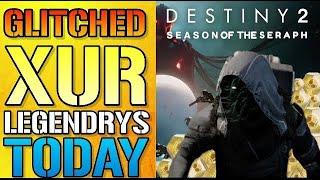 Destiny 2: XUR LOCATION TODAY! Legendary, Armor & EXOTICS! Feb 10th 2023 (Season Of The Seraph)
