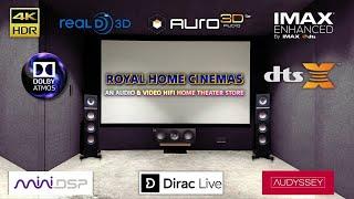 ROYAL HOME CINEMAS - AV HIFI HOME THEATER STORE INTRODUCTION VIDEO @royalhomecinemas