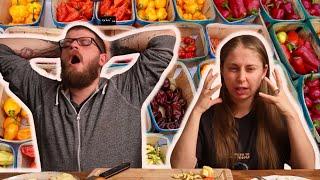 2 Chefs Taste 16 Chili Pepper Varieties